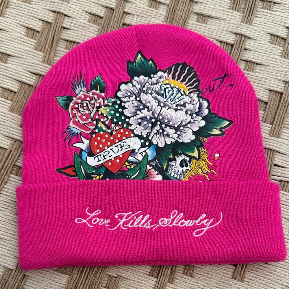Ed Hardy Beanie NWOT